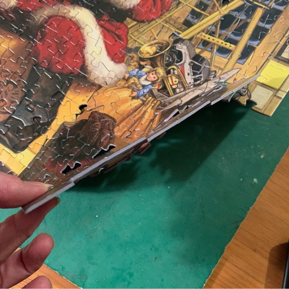 Difficult santa puzzle. Complete - Picture 3 of 15